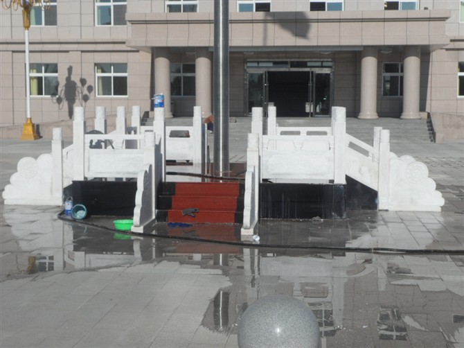 武漢漢白玉升旗臺(tái)