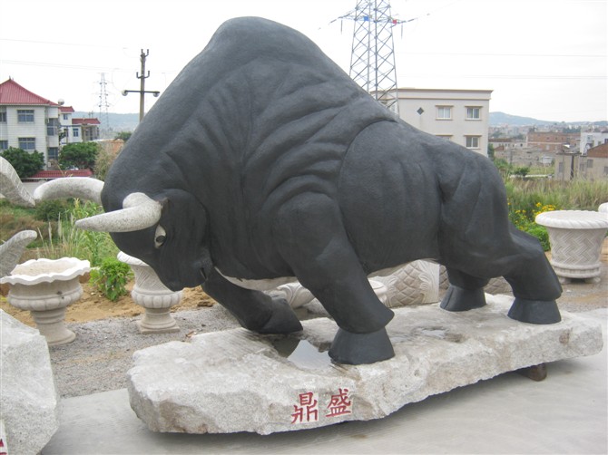 武漢石雕牛