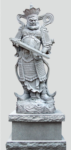 武漢四大天王雕塑